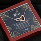 To My Badass Niece Love Auntie Interlocking Bracelet