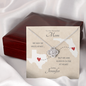 To My Beautiful Mom Long Distance Love Knot *mld3