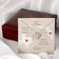 To My Beautiful Mom Long Distance Love Knot *mld8