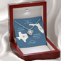 To My Beautiful Mom Long Distance Love Knot *mld4