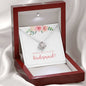 Will You Be My Maid Of Honor Necklace Gift
