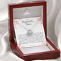 To My Boyfriend's Mom Necklace *bf63