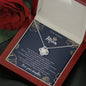 To My Badass Mom Necklace From Daughter
