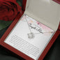 To An Amazing Single Mom Necklace