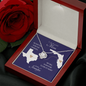 To My Beautiful Mom Long Distance Love Knot *mld10