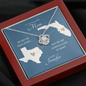 To My Beautiful Mom Long Distance Love Knot *mld4