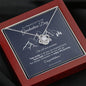 To a Beautiful Girl on Graduation Day Mountains Necklace *gd40