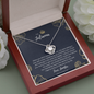 To My Son's Girlfriend Necklace *gf30