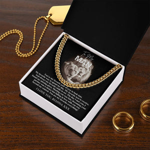 To My Man Necklace Lion *lb15