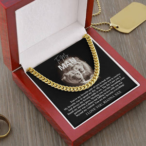 To My Man Necklace Lion *lb15