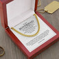 To My Boyfriend Cuban Chain Necklace *bfc3