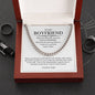 To My Boyfriend Cuban Chain Necklace *bfc3