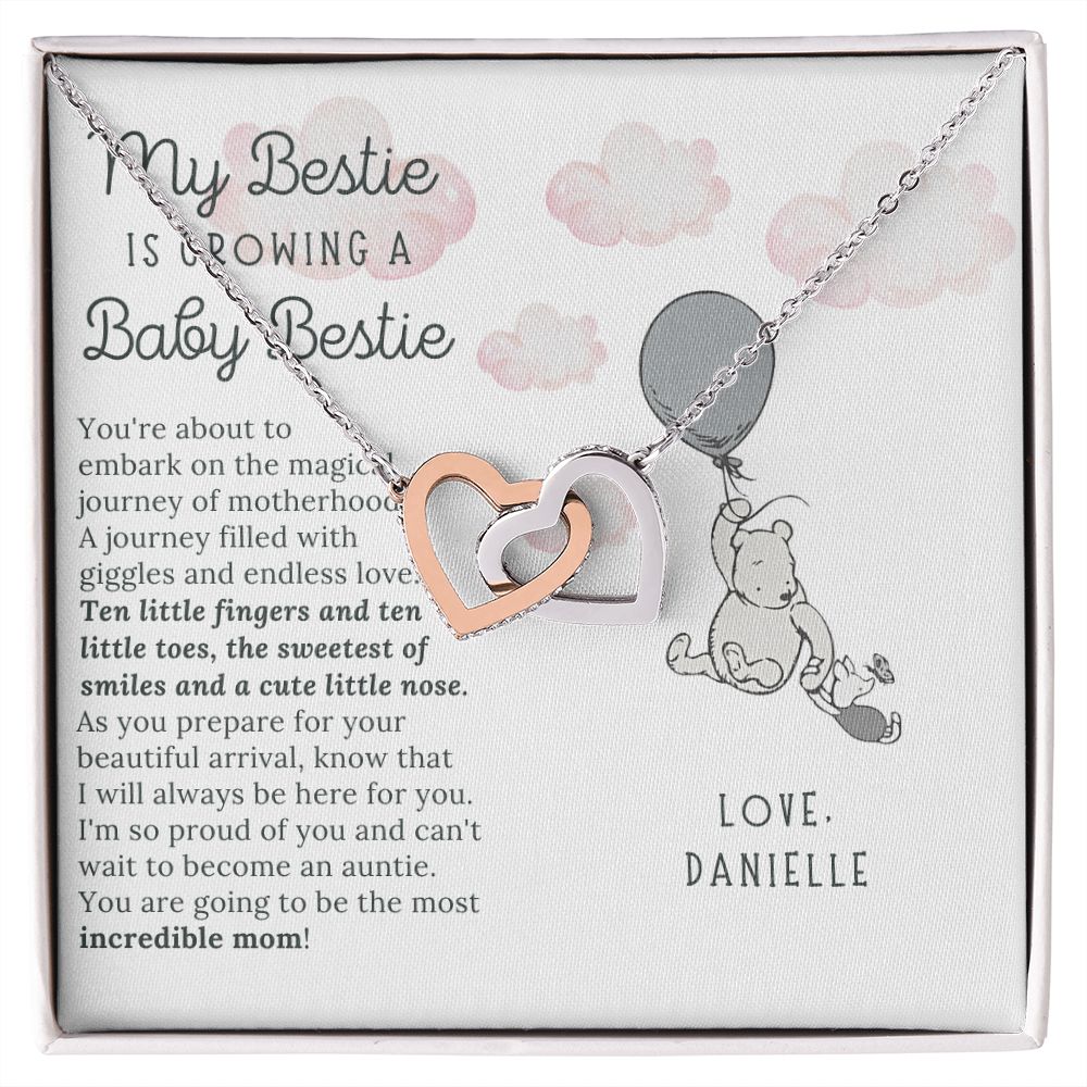 CUSTOM - To My Bestie Necklace Love Danielle W