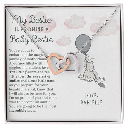 CUSTOM - To My Bestie Necklace Love Danielle W