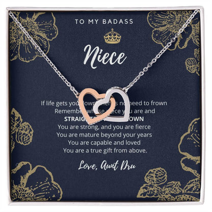 CUSTOM - TO My Niece Love Aunt Dru