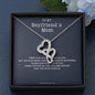 To My Badass Boyfriend's Mom Necklace *bg53