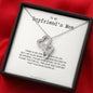 To My Boyfriend's Mom Necklace *bg38