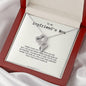 To My Boyfriend's Mom Necklace *bg38