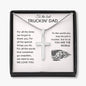 To the Best Truckin' Dad Necklace *FD35