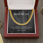 To my Boyfriend Cuban Chain Necklace *bf1