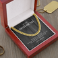 To my Boyfriend Cuban Chain Necklace *bf1