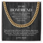 CUSTOM - To My Boyfriend Necklace Love Madison Madi