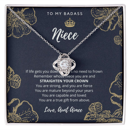 CUSTOM - Aimee Wojtas Badass Niece Necklace