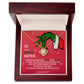 CUSTOM - Badass Sister Grinch Necklace Love Sonia Eddards