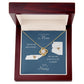 CUSTOM - Long Distance Mom Hailey Necklace