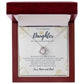 To My Badass Daughter Graduation Believe Necklace