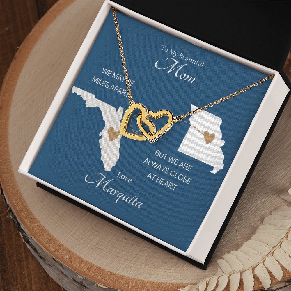 CUSTOM - To My Long Distance Mom Love Marquita McNair