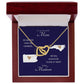 CUSTOM - Long Distance Mom Necklace Love Madison Miller