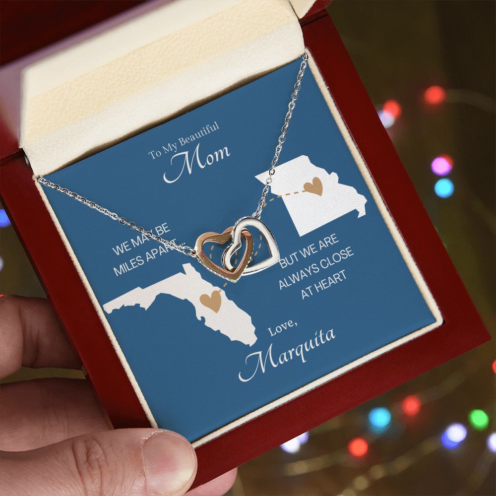 CUSTOM - To My Long Distance Mom Love Marquita McNair