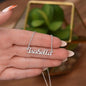 To My Son's Girlfriend Name Necklace *sgn79