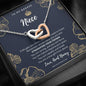 To My Badass Niece Necklace