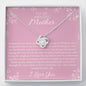 To My Amazing Mother Necklace