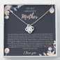 To My Amazing Mother Necklace