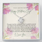 To My Amazing Mother Happy Mother's Day Necklace