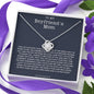 To My Boyfriend's Mom Necklace *bg51