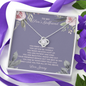 To My Sons Girlfriend Necklace *gf37