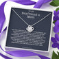 To My Boyfriend's Mom Necklace *bg48