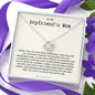 To My Boyfriend's Mom Necklace *bg31