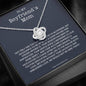To My Boyfriend's Mom Necklace *bg48