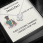 Congratulations Graduate Personalized Necklace *gd36