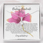To the Badass Graduate Personalized Necklace - gd2a